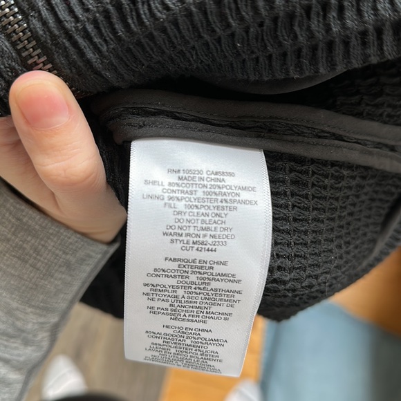 SOLD ⬇️ Joie Black Zip Up Moto Blazer Jacket - Picture 17 of 17